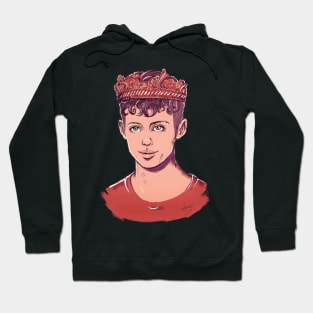 Troye Sivan With a Crown Fan Art Hoodie